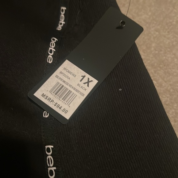 NWT 1X Bebe Sweatshirt Y2K - Picture 5 of 5